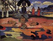 Paul Gauguin Day of worship Spain oil painting artist
